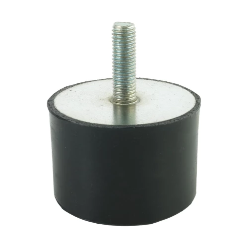 M12 x 37mm Anti-Vibration Mount - Male Flat Buffers (Weight Rating 737 kg) | Vital Parts